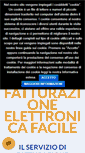 Mobile Screenshot of fatturafacile.com